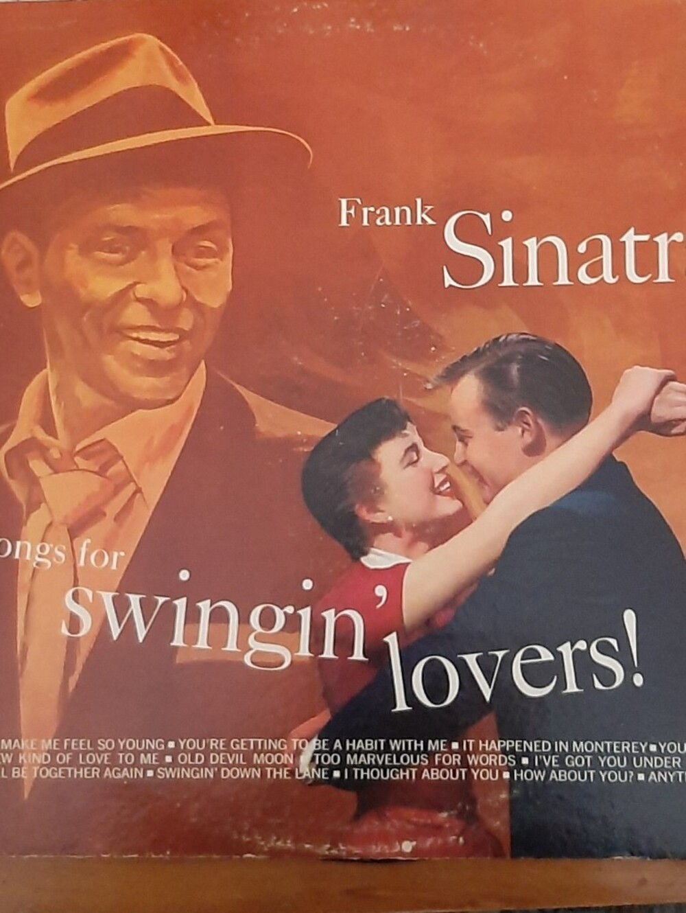 Frank Sinatra Songs For Swingin Lovers! LP
